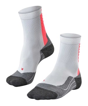 White Falke Achilles Socks Health Women Sports Socks | 286-FDXIWG