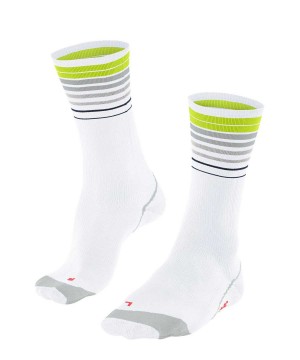 White Falke BC Impulse Biking Socks Women Sports Socks | 649-VCQBZS