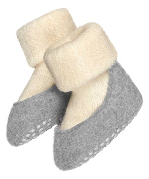 White Falke Baby Cosyshoe Slippers Baby House Socks & Slippers | 715-FPDVLE