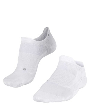 White Falke GO5 Invisible Golf Invisibles Women Sports Socks | 917-UZAYXF