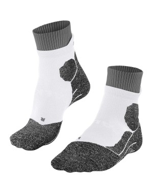 White Falke RU Trail Running Socks Women Sports Socks | 480-IPYTKZ
