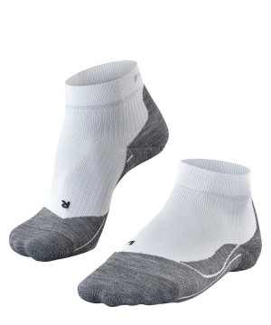 White Falke TE4 Short Tennis Short sock Women Sports Socks | 402-YLPXEC